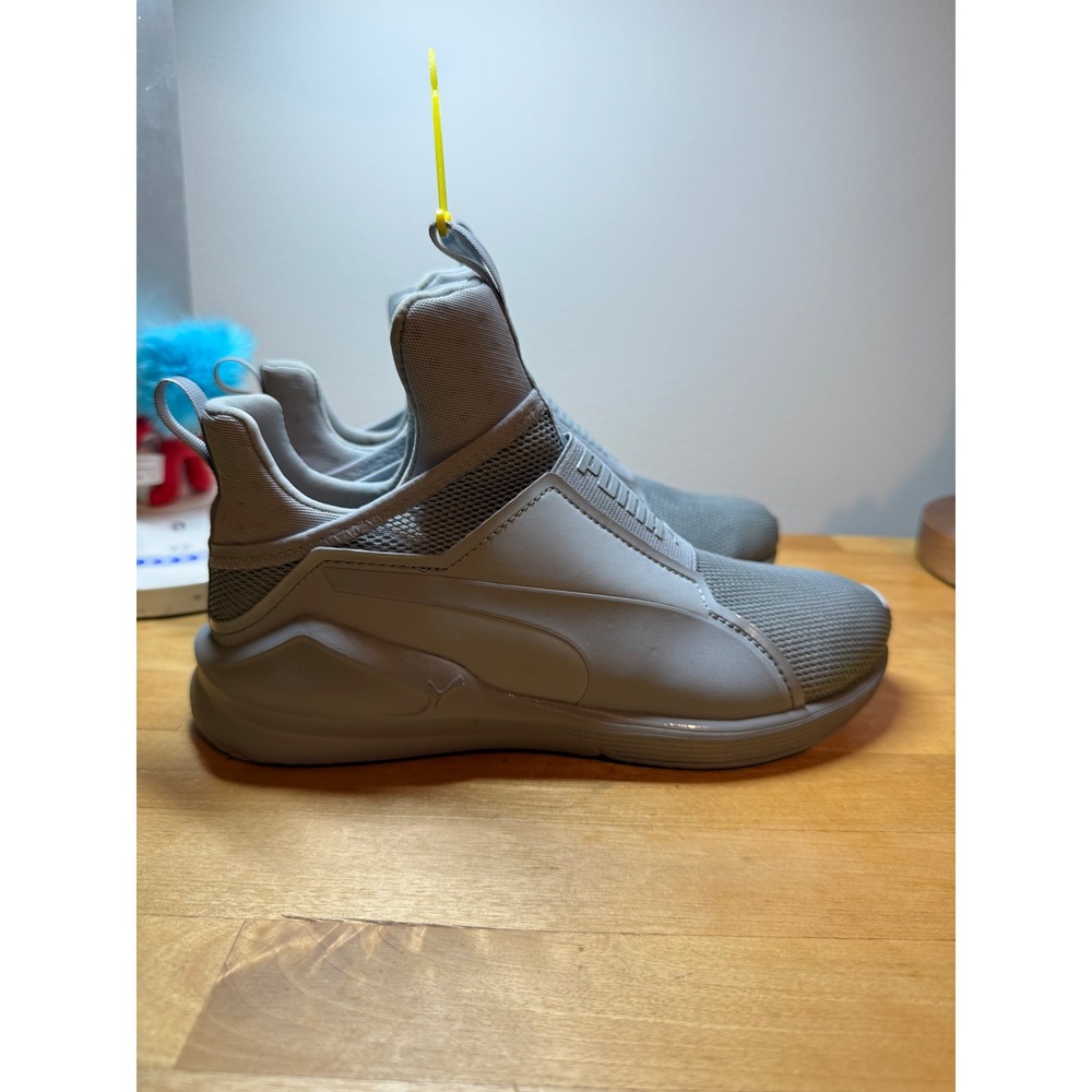 Puma Fierce Core Womens Grey Slip On Training Sneakers 189444-02 Size 6.5